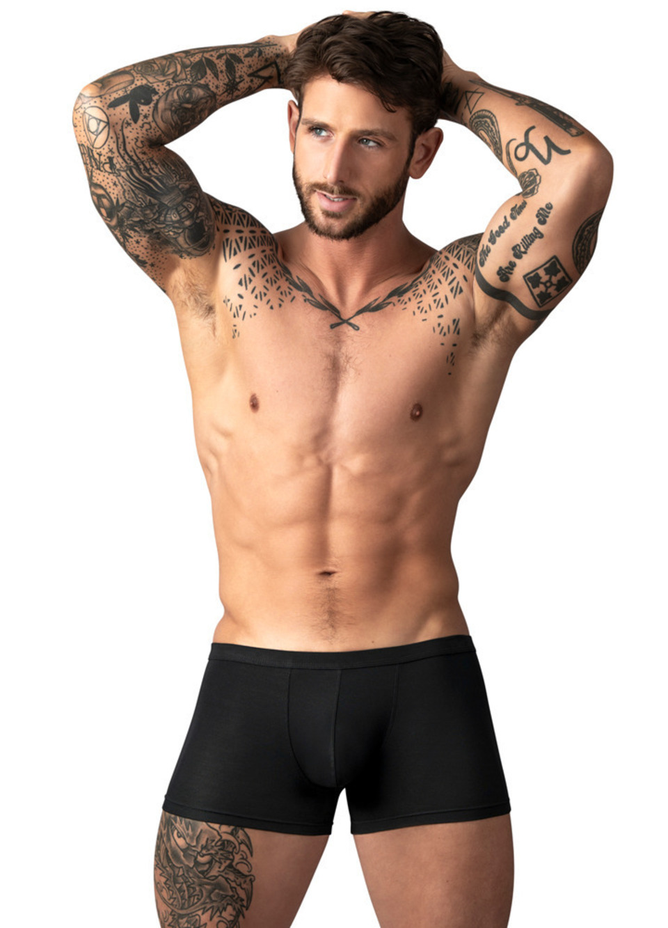 Eco Cozy Pouch Short - Small - Black Male Power